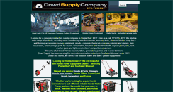 Desktop Screenshot of dowdconstructionsupply.com