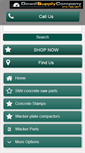 Mobile Screenshot of dowdconstructionsupply.com